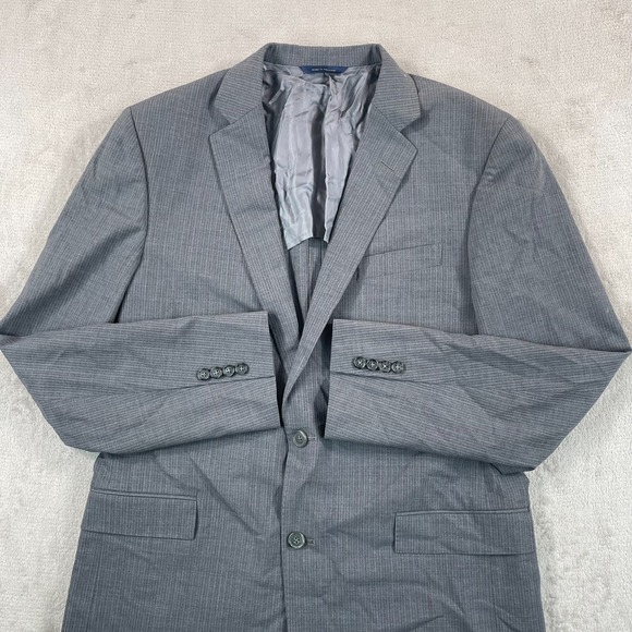 Brooks Brothers Regent-Fit Blazer 42L REDA Italy Wool Brookscool Gray Sport Coat